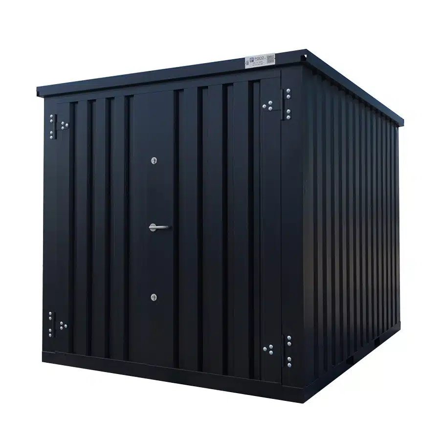 lagercontainer 3x2 schwarz